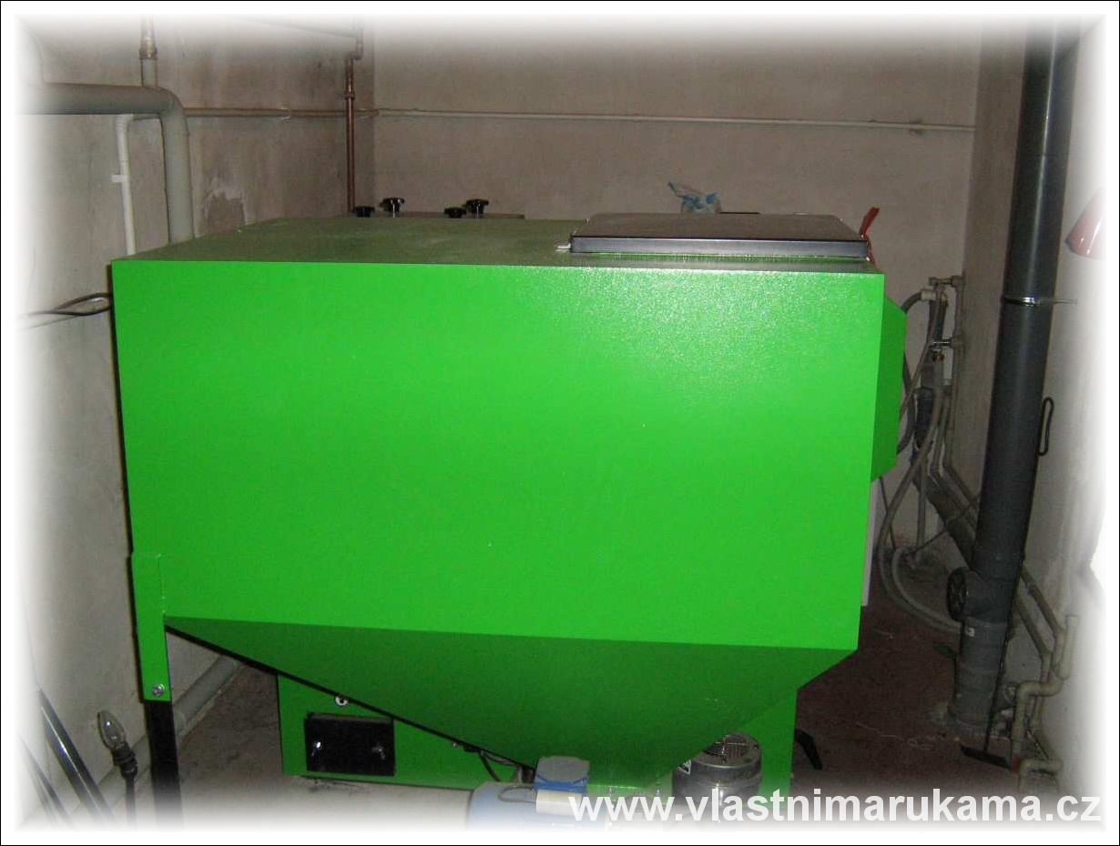 Zelený plynový kotel