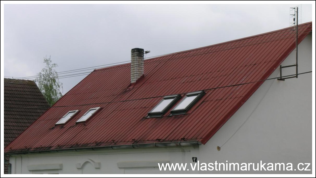 Plech-falc, foto med