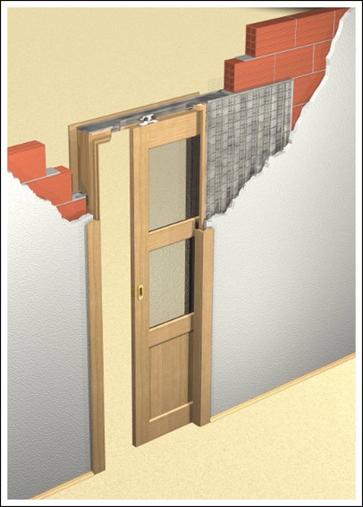 Встроенная Дверь В Стену Межкомнатная Купить